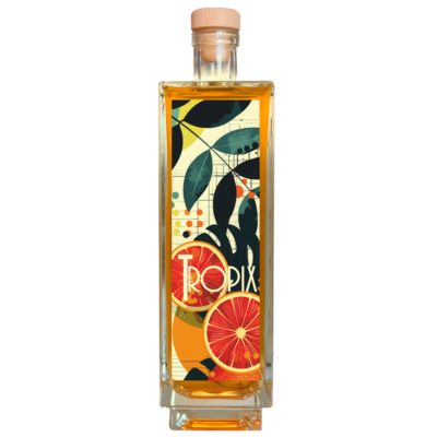 Tropix il liquore aperiamaro della Distilleria NUMA