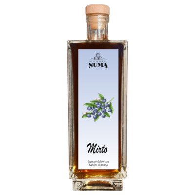 Liquore Dolce Mirto di Sardegna della Distilleria Numa