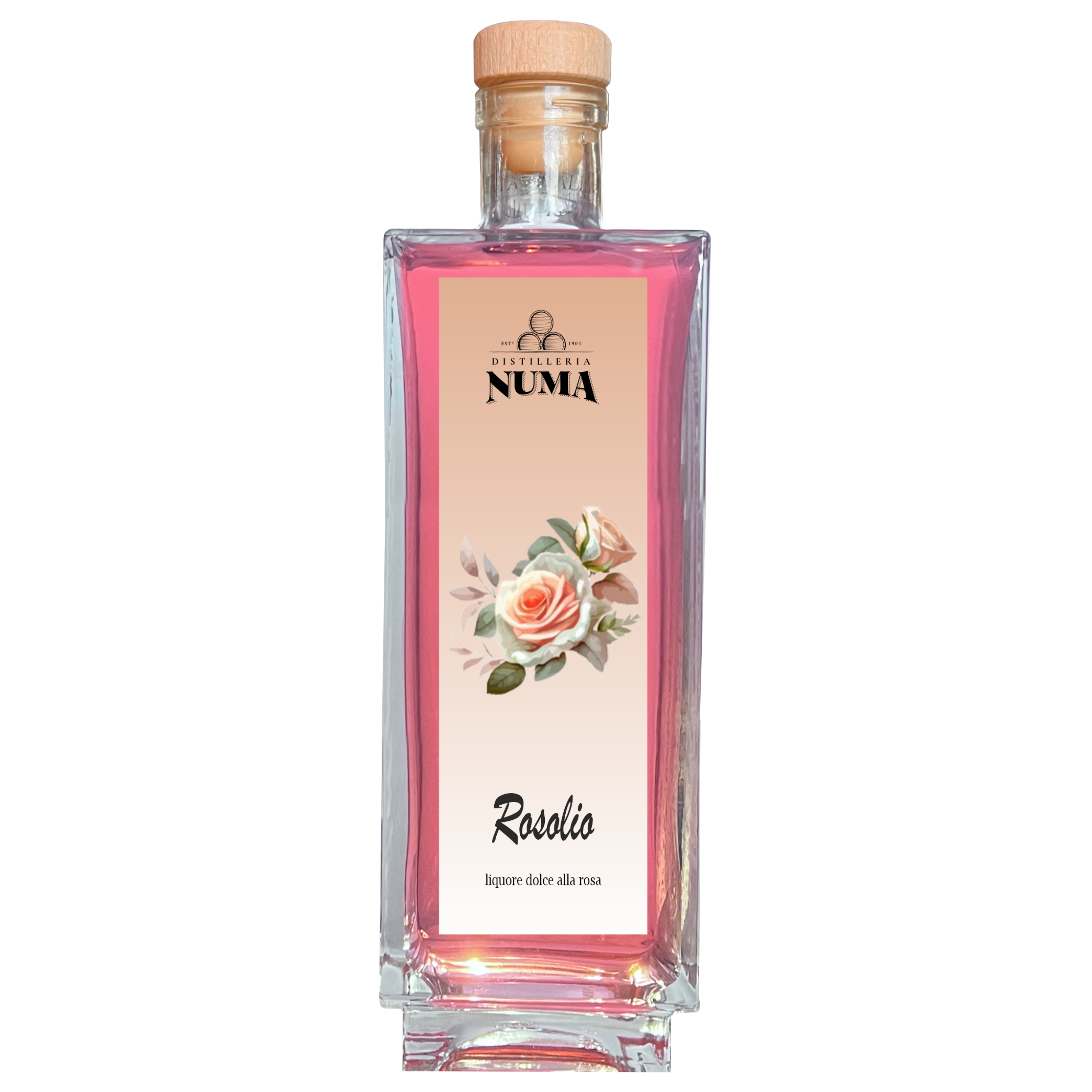 Liquore Dolce Rosolio della Distilleria Numa